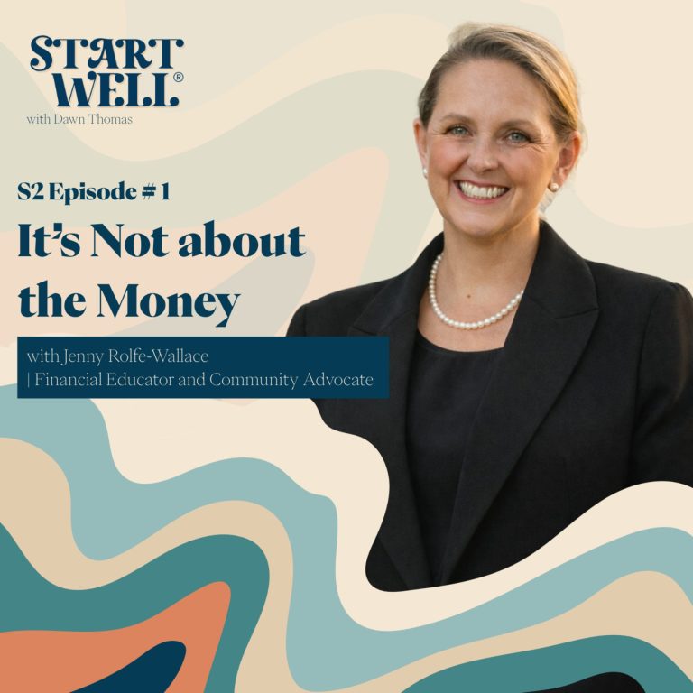 It’s Not About the Money – Jenny Rolfe-Wallace